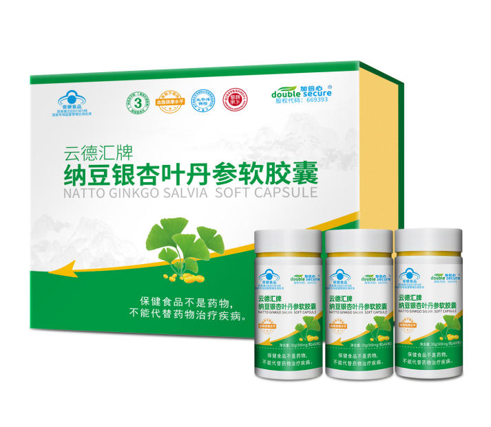納豆銀杏葉丹參軟膠囊